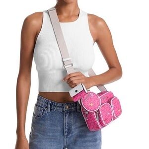 Stylish Pink Crossbody Bag